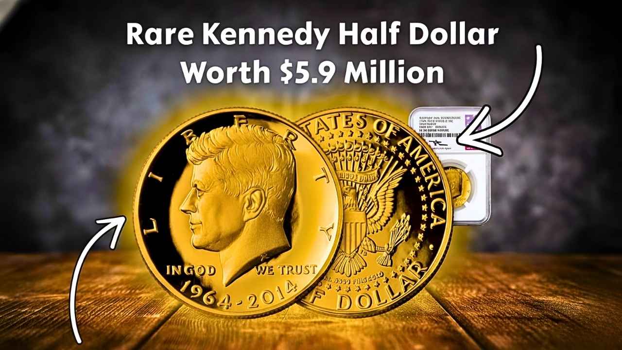 Rare Kennedy Half Dollar Worth $5.9 Million – Complete Guide to Its Collector’s Value