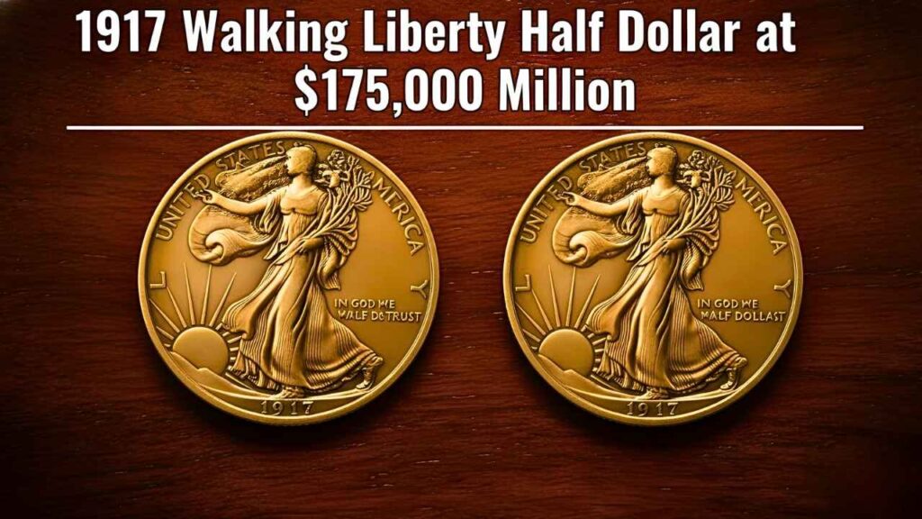 1917 Walking Liberty Half Dollar: Rare Coin Valued Up to $175,000