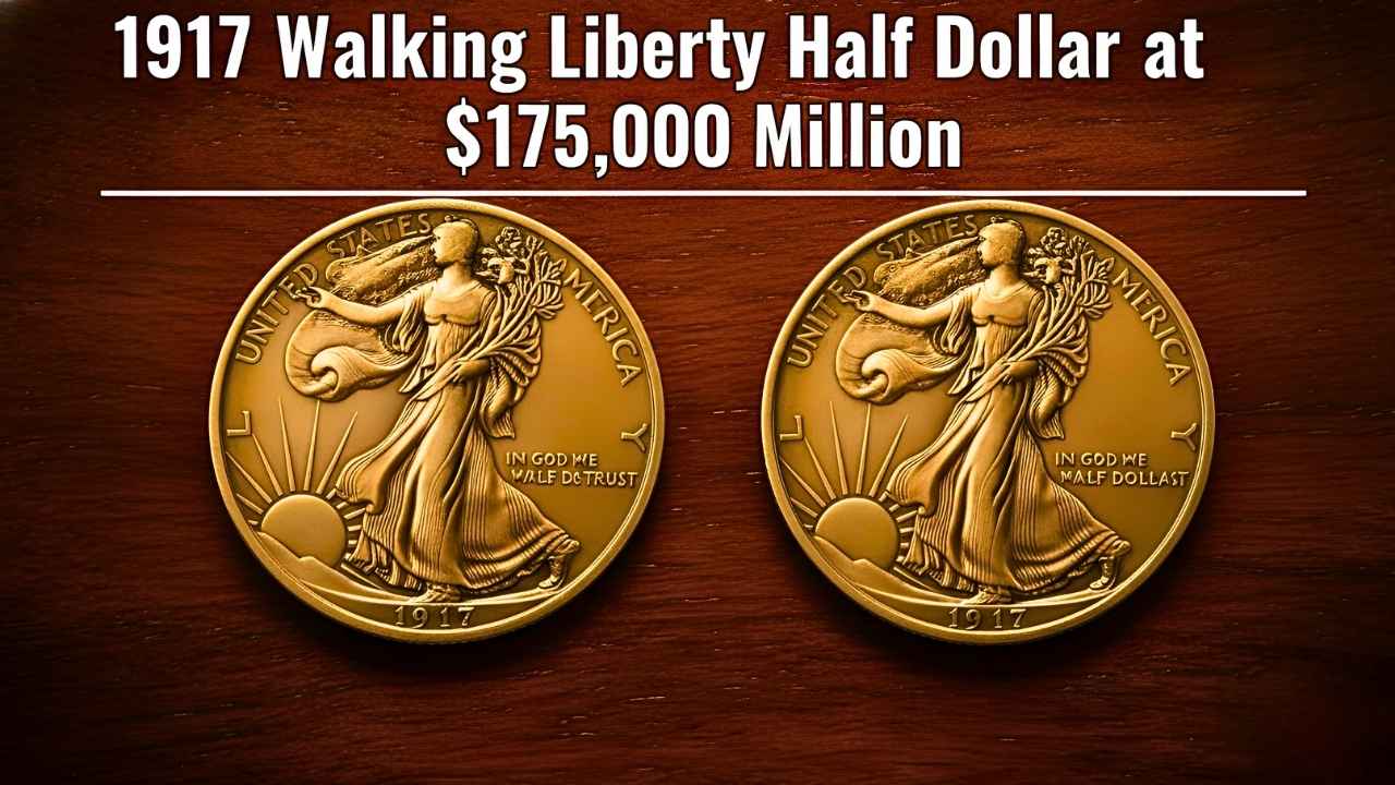 1917 Walking Liberty Half Dollar: Rare Coin Valued Up to $175,000