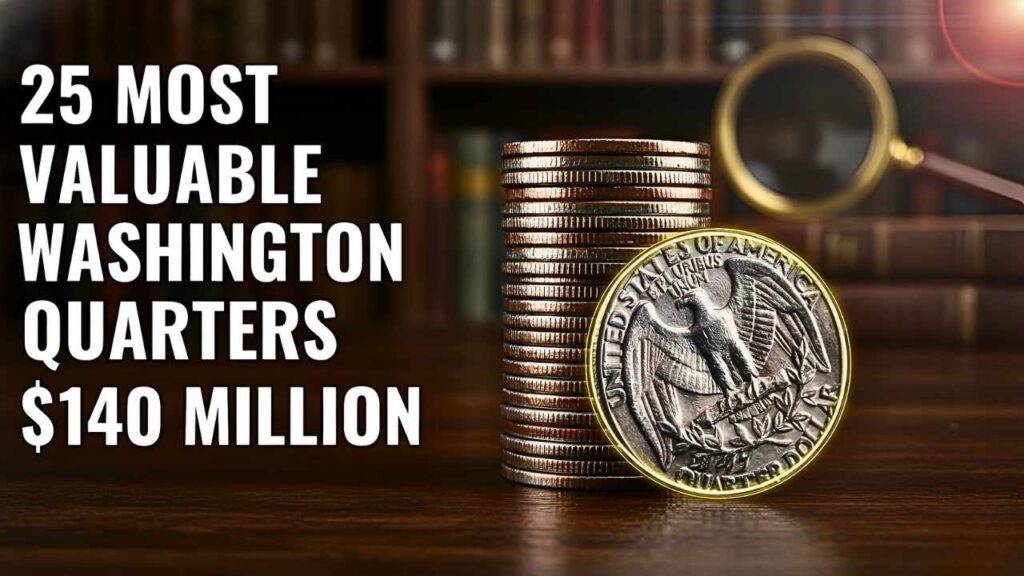 25 Most Valuable Washington Quarters – Rare Coins That Could Make You a Millionaire