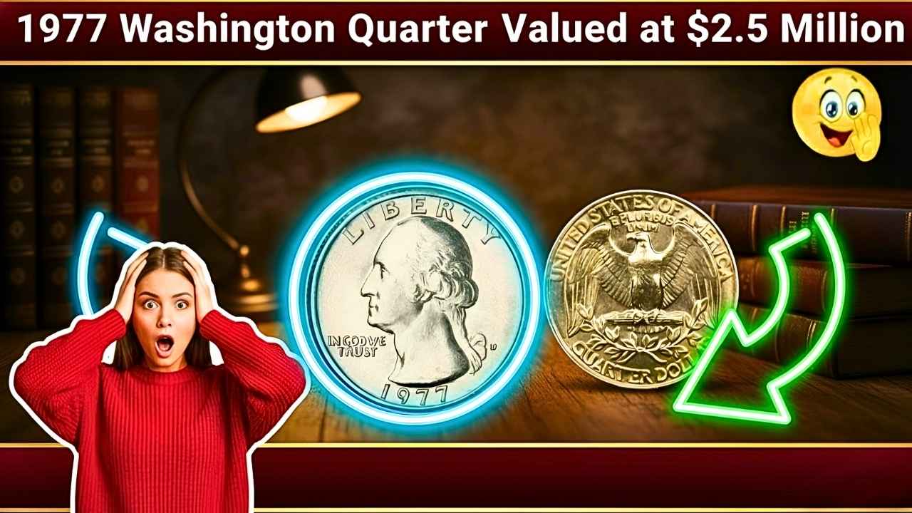 1977 Washington Quarter Valued at $2.5 Million – How to Identify This Rare Mint Error