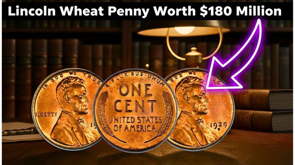Lincoln Wheat Penny Worth $180 Million – Rare Coin Still in Circulation Today