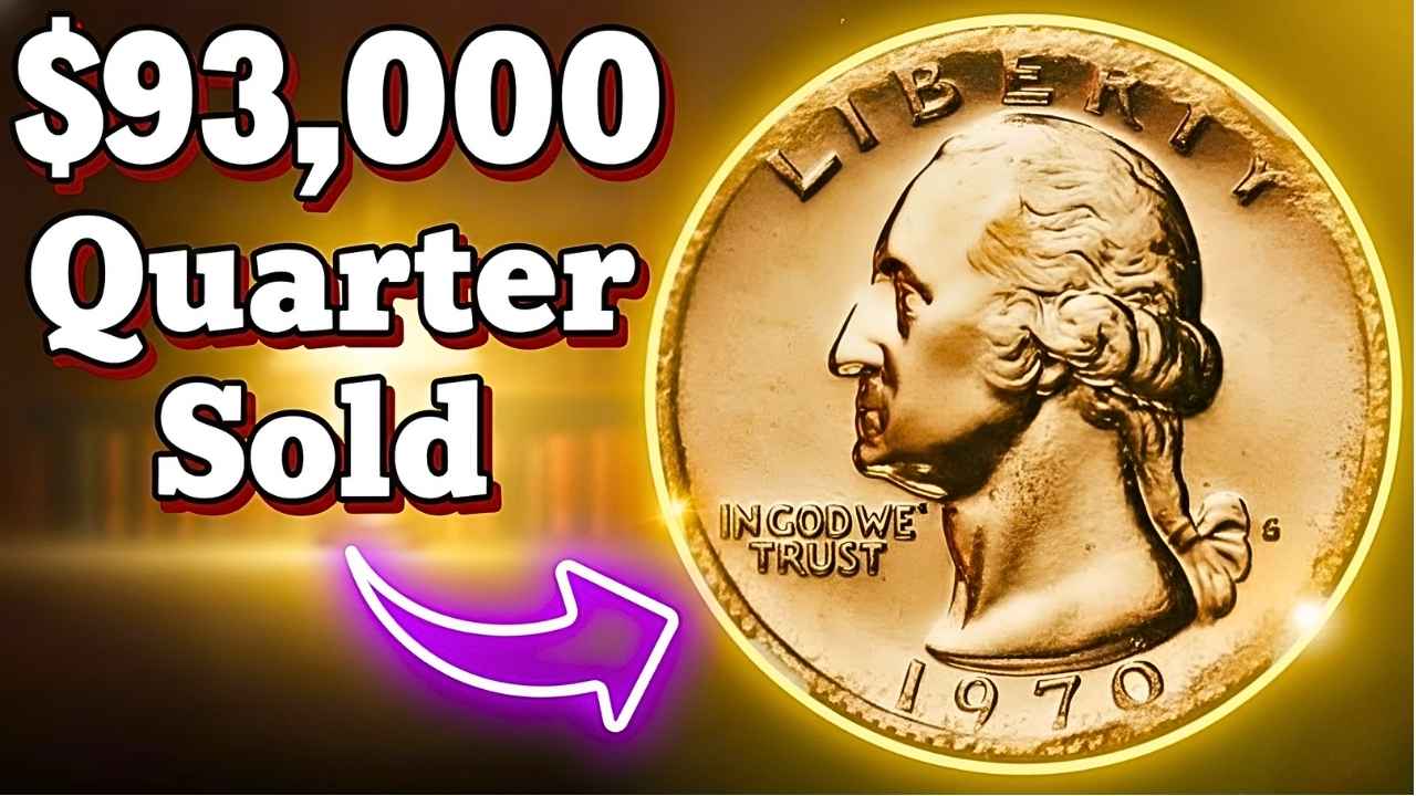 $93,000 Quarter Sold: Rare Mint Errors Making Coins Worth Fortunes
