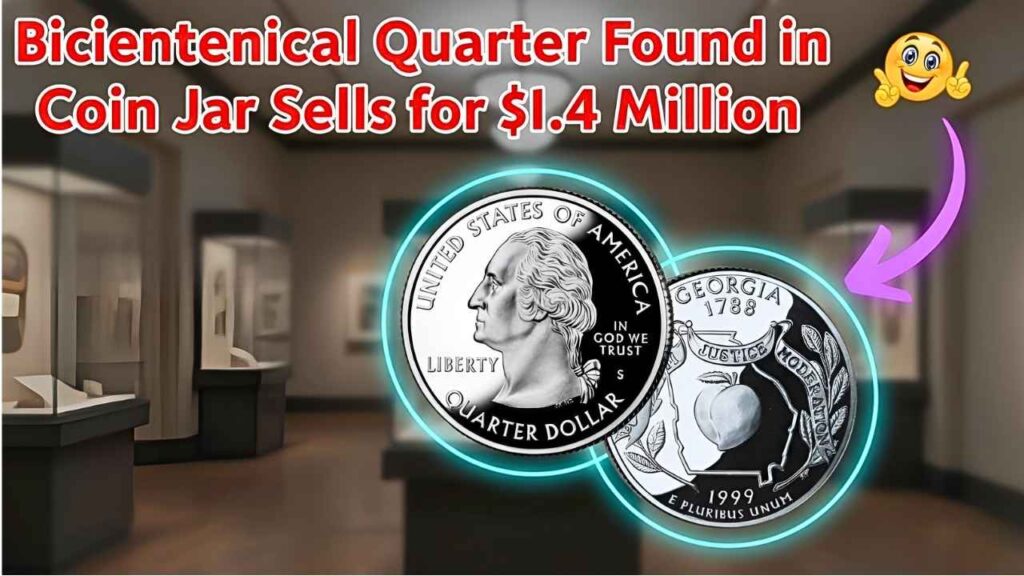Bicentennial Quarter Found in Coin Jar Sells for $1.4 Million – Rare Discovery
