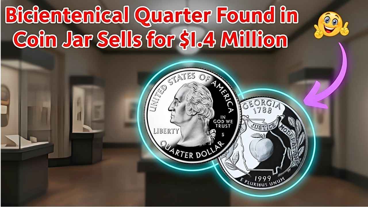 Bicentennial Quarter Found in Coin Jar Sells for $1.4 Million – Rare Discovery