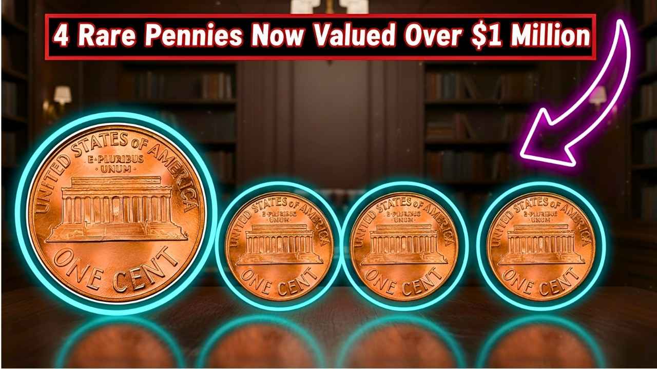 4 Rare Pennies Now Valued Over $1 Million – A Collector’s Dream