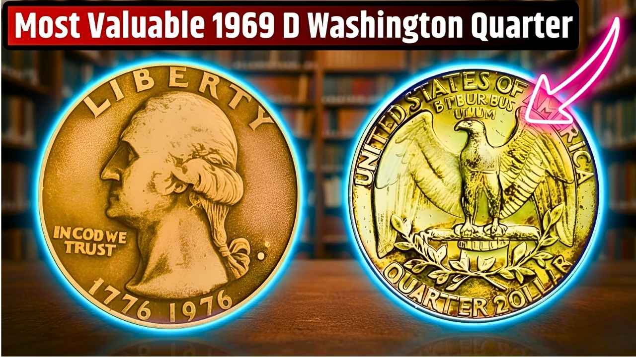 Most Valuable 1969 D Washington Quarter: Rare Coin Worth Big Money!