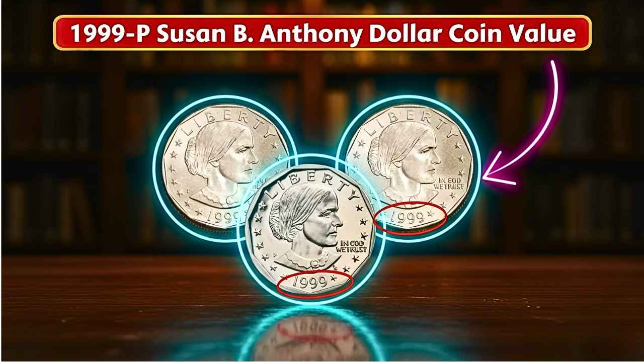1999-P Susan B. Anthony Dollar Coin Value: Rare & Highly Valuable Coins You Should Know About