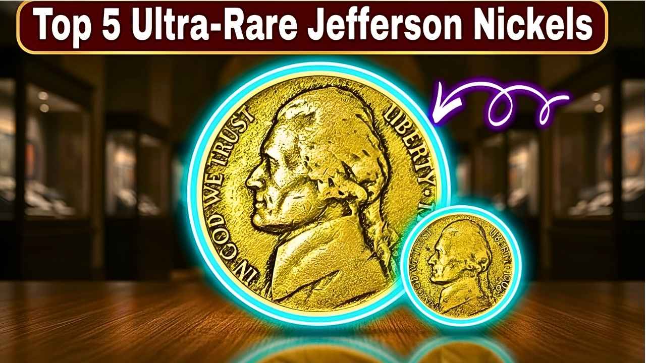 Top 5 Ultra-Rare Jefferson Nickels Worth Big Money for Coin Collectors