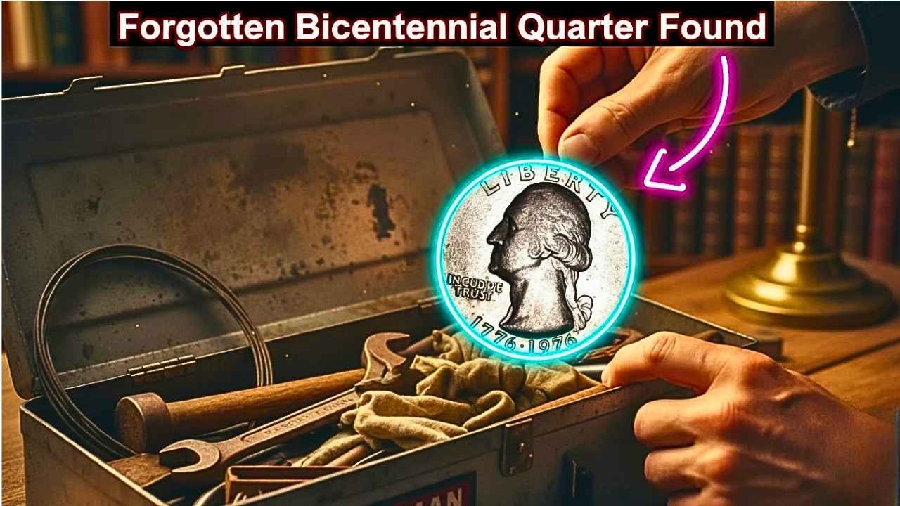 Forgotten Bicentennial Quarter Found in Toolbox Turns into Family Treasure