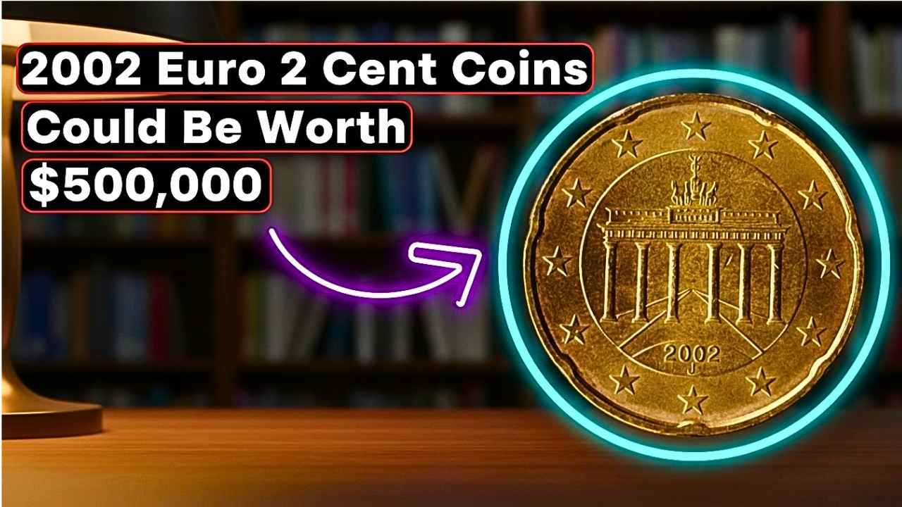 2002 Euro 20 Cent Coins Could Be Worth $500,000 – Hold On to Them